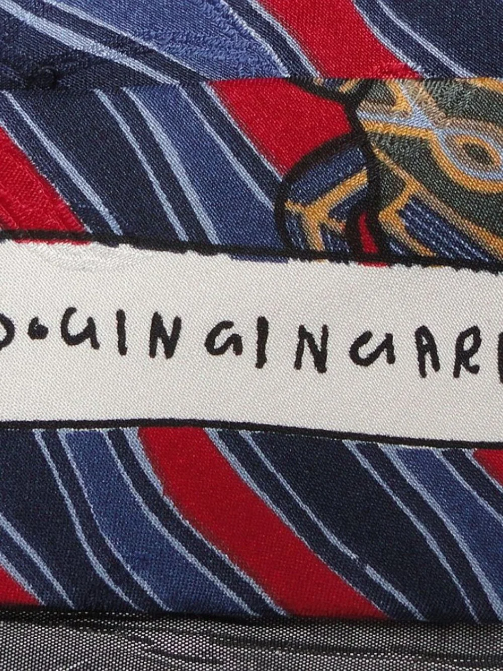 Desert Designs Doris Gingingara Australia Indigenous art 100% silk neck tie